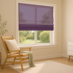 Semi-Light Filtering Roman Blinds Custom - Energy Saving & Insulation