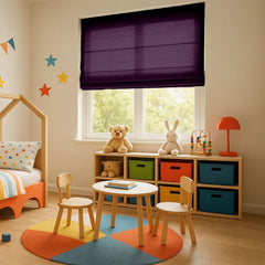 Semi-Blackout Roman Blinds Custom - Child Safe