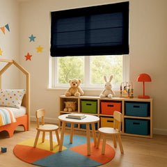Semi-Blackout Roman Blinds Custom - Child Safe