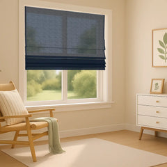 Semi-Blackout Roman Blinds - Custom Size Manufacturing