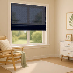 Semi-Blackout Roman Blinds - Custom Size Manufacturing