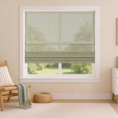 Semi-Light Filtering Roman Blinds Custom - Energy Saving & Insulation