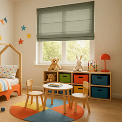 Semi-Blackout Roman Blinds Custom - Child Safe