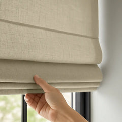 Semi-Blackout Roman Blinds Custom - Child Safe