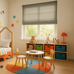 Semi-Blackout Roman Blinds Custom - Child Safe