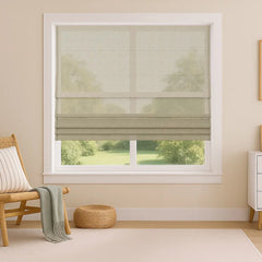 Semi-Light Filtering Roman Blinds Custom - Energy Saving & Insulation