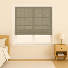 Custom Semi-Blackout Cordless Roman Blinds