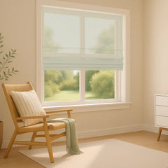Semi-Light Filtering Roman Blinds Custom - Energy Saving & Insulation