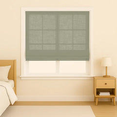 Custom Semi-Blackout Cordless Roman Blinds
