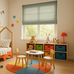 Semi-Blackout Roman Blinds Custom - Child Safe