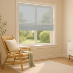 Semi-Light Filtering Roman Blinds Custom - Energy Saving & Insulation