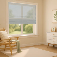 Semi-Blackout Roman Blinds - Custom Size Manufacturing