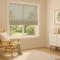 Semi-Blackout Roman Blinds - Custom Size Manufacturing