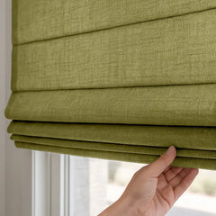 Custom Semi-Blackout Cordless Roman Blinds