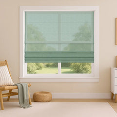 Semi-Light Filtering Roman Blinds Custom - Energy Saving & Insulation