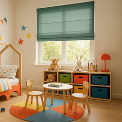 Semi-Blackout Roman Blinds Custom - Child Safe