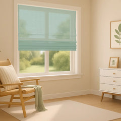 Semi-Blackout Roman Blinds - Custom Size Manufacturing