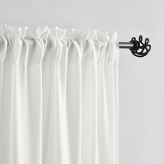 Custom Velvety Semi Sheer Curtains