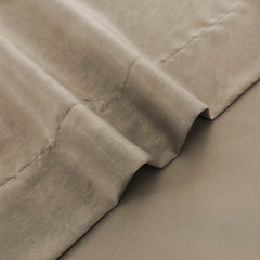 Custom Velvety Semi Sheer Curtains