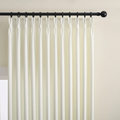Custom Blackout Linen Curtain for an Elegant Linen Drapery with a Refined Look
