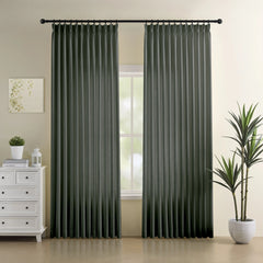 Custom Blackout Linen Curtain for an Elegant Linen Drapery with a Refined Look