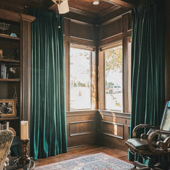 Custom Modern Velvet Curtains – Luxe Light Blocking & Elegant Home Décor
