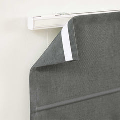 Custom Cordless Linen Roman Shades