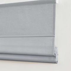 Custom Cordless Linen Roman Shades