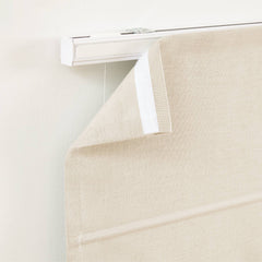 Custom Cordless Linen Roman Shades