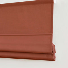 Custom Cordless Linen Roman Shades