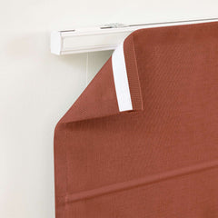 Custom Cordless Linen Roman Shades
