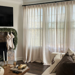 Custom Semi Sheer Curtains