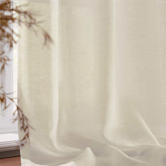 Custom Semi Sheer Door Curtains