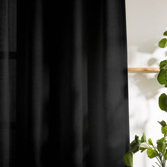 Custom Semi Sheer Door Curtains