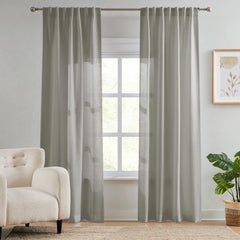 Custom Semi Sheer Curtains