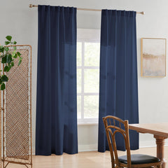 Custom Semi Sheer Curtains