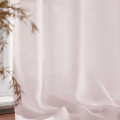 Custom Semi Sheer Door Curtains