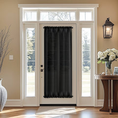 Custom Semi Sheer Door Curtains