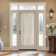 Custom Semi Sheer Door Curtains