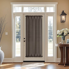 Custom Semi Sheer Door Curtains