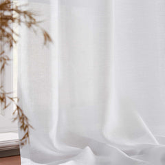Custom Semi Sheer Door Curtains
