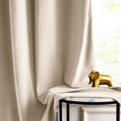 Custom Soft Blackout Velvet Curtains | Luxury Light-Filtering Bedroom Drapes