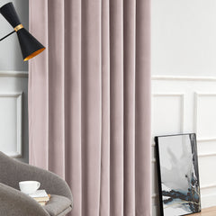 Custom Soft Blackout Velvet Curtains | Luxury Light-Filtering Bedroom Drapes
