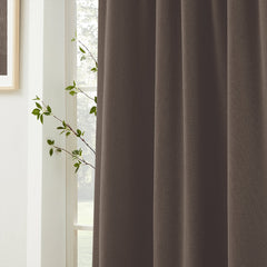 Linen Look 100% Blackout Curtains