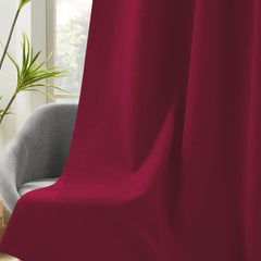 Linen Look 100% Blackout Curtains