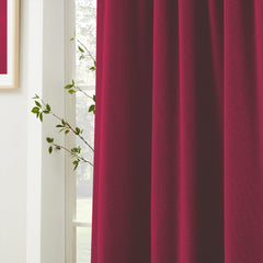 Linen Look 100% Blackout Curtains