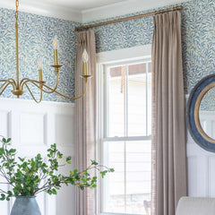 Custom Linen Blend Blockout Curtains