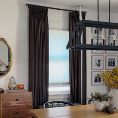 Custom Linen Blend Blockout Curtains