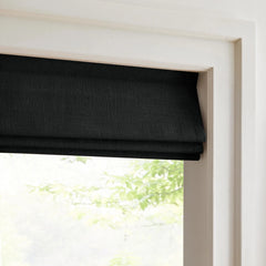 100% Blackout Linen Shades | Custom Sizes | Bedroom Blackout Curtains