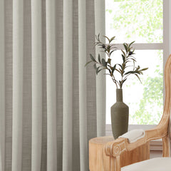 Custom Linen Blend Blockout Curtains